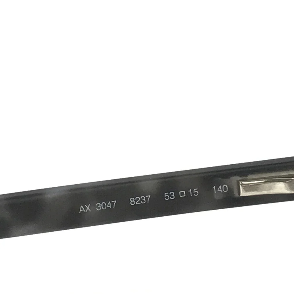 Armani Exchange Eyeglasses Frames AX 3047 8237 Grey Blue Cat Eye 53-15-140